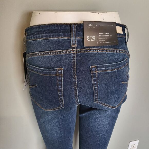 Jones New York crop Jeans 8 size - Picture 4 of 10